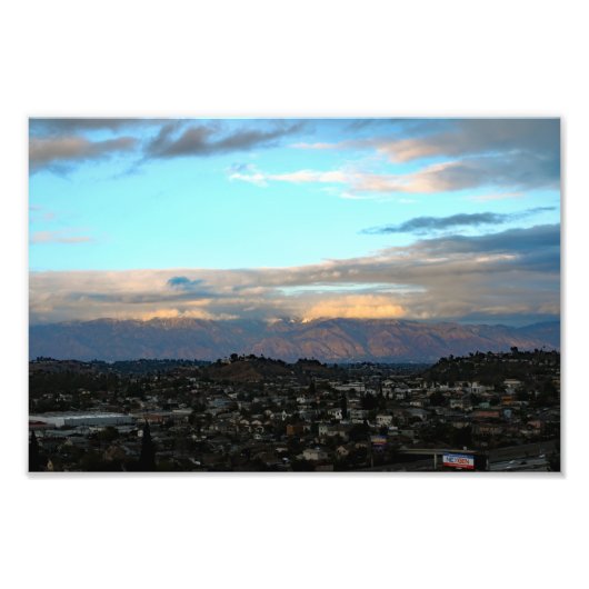 Stadsterras Foto Afdruk (Voorkant)