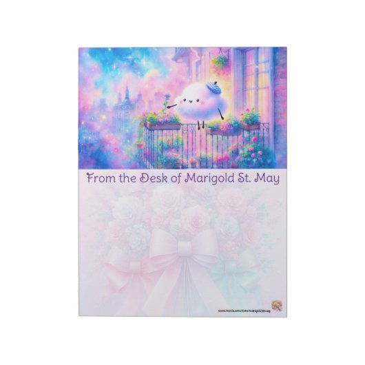 Stadstuin Cloud Notitieblok (Linkerzijde)