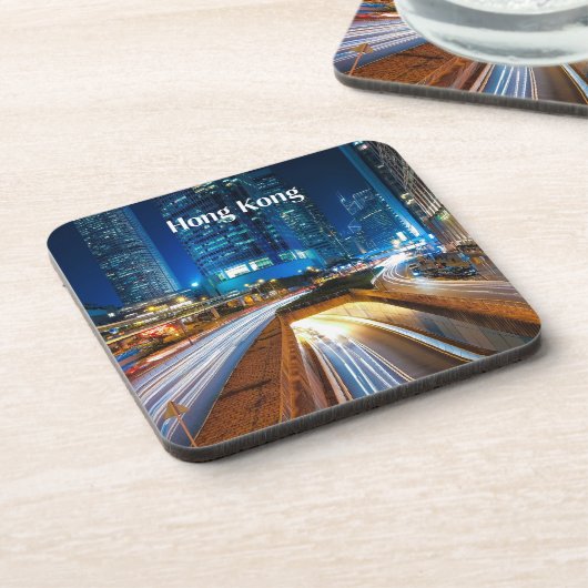 Stadsverkeer Hongkong Bier Onderzetter (Linkerzijde)