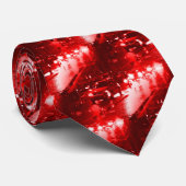 Stadsverkeer - rood stropdas (Opgerold)