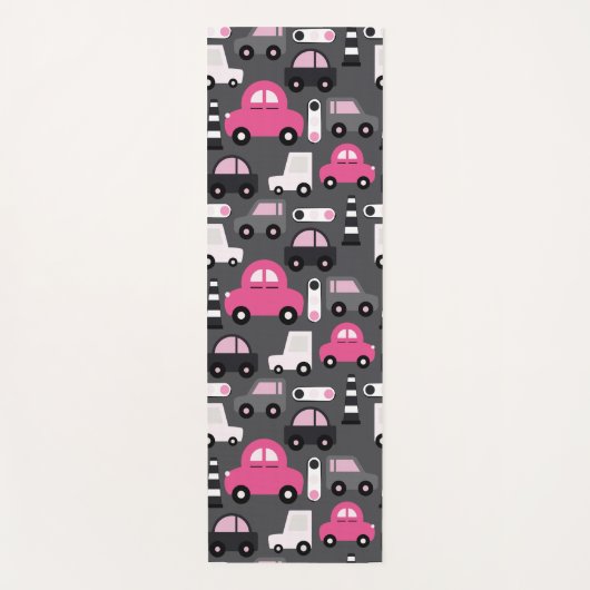 stadsverkeer yogamat (Voorkant)