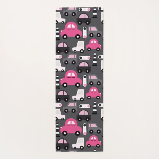 stadsverkeer yogamat (Achterkant)