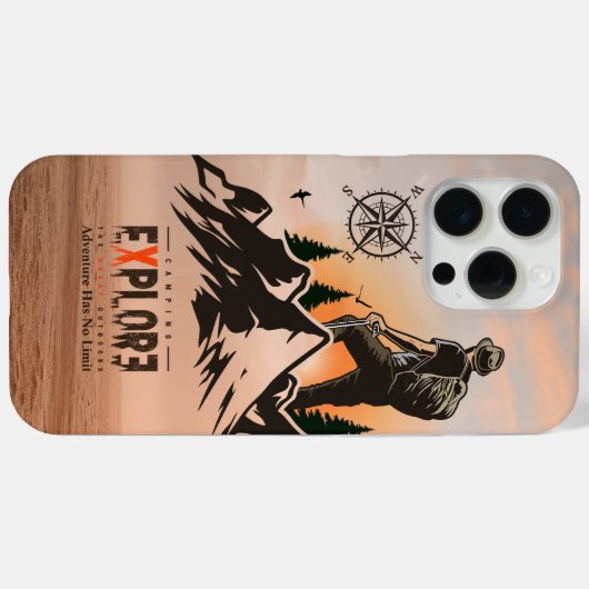 Stadsverkenner | Case-Mate iPhone case (Achterkant (horizontaal))
