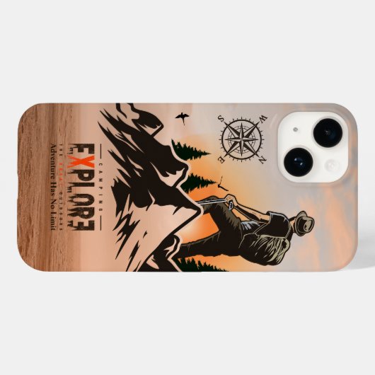 Stadsverkenner | Case-Mate iPhone case (Achterkant (horizontaal))
