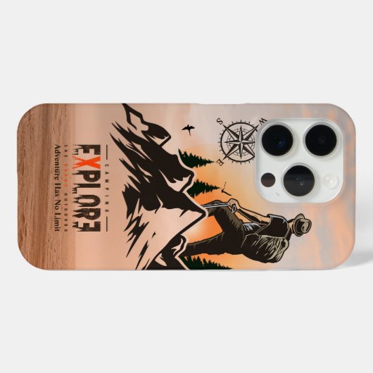 Stadsverkenner | Case-Mate iPhone case (Achterkant (horizontaal))