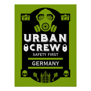 stadsverkenning urbex perfect poster