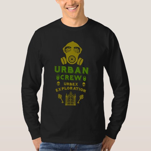 stadsverkenning urbex t-shirt (Voorkant)