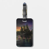 Stadsverlichting Bagagelabel (Achterkant verticaal)