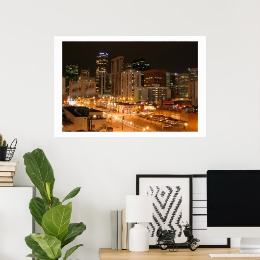 Stadsverlichting Poster (Thuiskantoor)