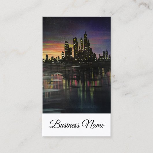 Stadsverlichting Visitekaartje (Voorkant)