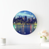 Stadsverlichting wandklok (Huis)