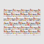 Stadsvervoermiddelen Vrachtauto's Auto's Kinderen Tissuepapier (Voorkant)