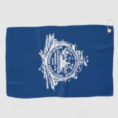 Stadsvlag Charleston (South Carolina) Golfhanddoek (Horizontaal)