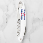 Stadsvlag Cincinnati (Ohio) Kurkentrekker (Voorkant)