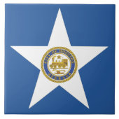 Stadsvlag Houston Tegeltje (Voorkant)