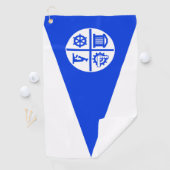 Stadsvlag Minneapolis (Minnesota) Golfhanddoek (Insitu)