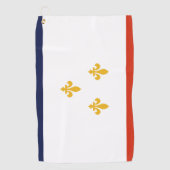 Stadsvlag New Orleans (Louisiana) Golfhanddoek (Voorkant)