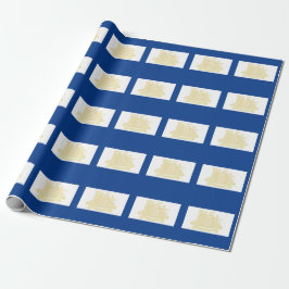 Stadsvlag Newark (New Jersey) Cadeaupapier