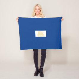 Stadsvlag Newark (New Jersey) Fleece Deken
