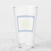 Stadsvlag Newark (New Jersey) Glas (Achterkant)
