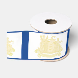 Stadsvlag Newark (New Jersey) Grosgrain Lint