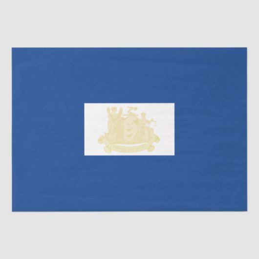 Stadsvlag Newark (New Jersey) Tissuepapier (Voorkant)