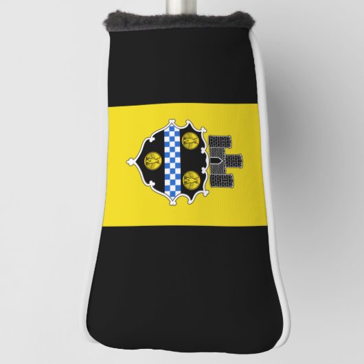 Stadsvlag Pittsburgh Golfheadcover (Draai 90)