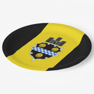 Stadsvlag Pittsburgh Papieren Bordje