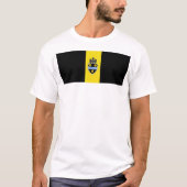 Stadsvlag Pittsburgh T-shirt (Voorkant)