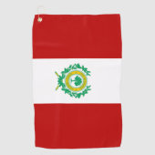 Stadsvlag Raleigh (North Carolina) Golfhanddoek (Voorkant)
