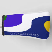 Stadsvlag Sacramento Golfheadcover (Voorkant)