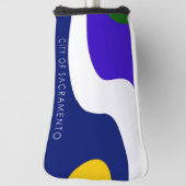 Stadsvlag Sacramento Golfheadcover (Draai 90)