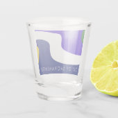 Stadsvlag Sacramento Shot Glas (Achterkant)