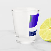 Stadsvlag Sacramento Shot Glas (Links)