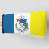 Stadsvlag Shopenbaarport (Louisiana) Golfheadcover (Voorkant)
