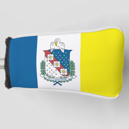 Stadsvlag Shopenbaarport (Louisiana) Golfheadcover (Voorkant)