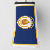 Stadsvlag Springfield (Massachusetts) Golfheadcover (Draai 90)
