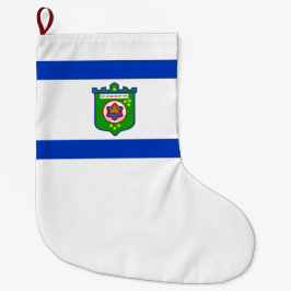 Stadsvlag Tel Aviv (Israël) Grote Kerstsok