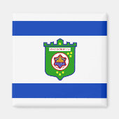 Stadsvlag Tel Aviv (Israël) Magneet (Voorkant)