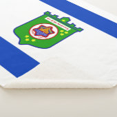 Stadsvlag Tel Aviv (Israël) Sherpa Deken (3/4)