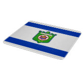 Stadsvlag Tel Aviv (Israël) Snijplank (Hoek)