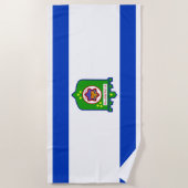 Stadsvlag Tel Aviv (Israël) Strandlaken (Voorkant)