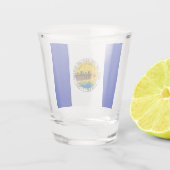 Stadsvlag Toledo Shot Glas (Achterkant)