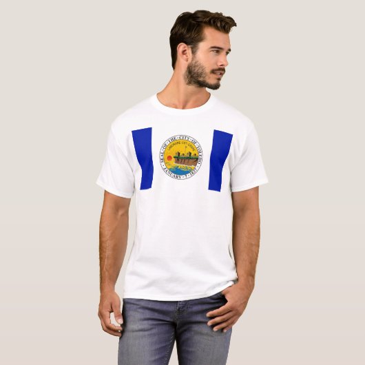 Stadsvlag Toledo T-shirt (Voorkant volledig)