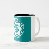 Stadsvlag Tweekleurige Koffiemok (Voorkant rechts)