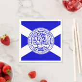 Stadsvlag van Charlotte (North Carolina) Servet (Insitu)