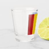 Stadsvlag van Durham Shot Glas (Links)