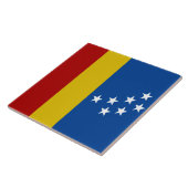 Stadsvlag van Durham Tegeltje (Zijkant)