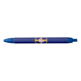 Stadsvlag van Omaha (Nebraska) Blauwe Inkt Pen