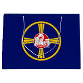 Stadsvlag van Omaha (Nebraska) Groot Cadeauzakje (Voorkant)